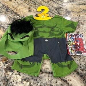 Build a Bear Hulk outfit